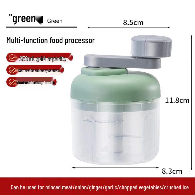 Manual Pull-String Garlic Chopper