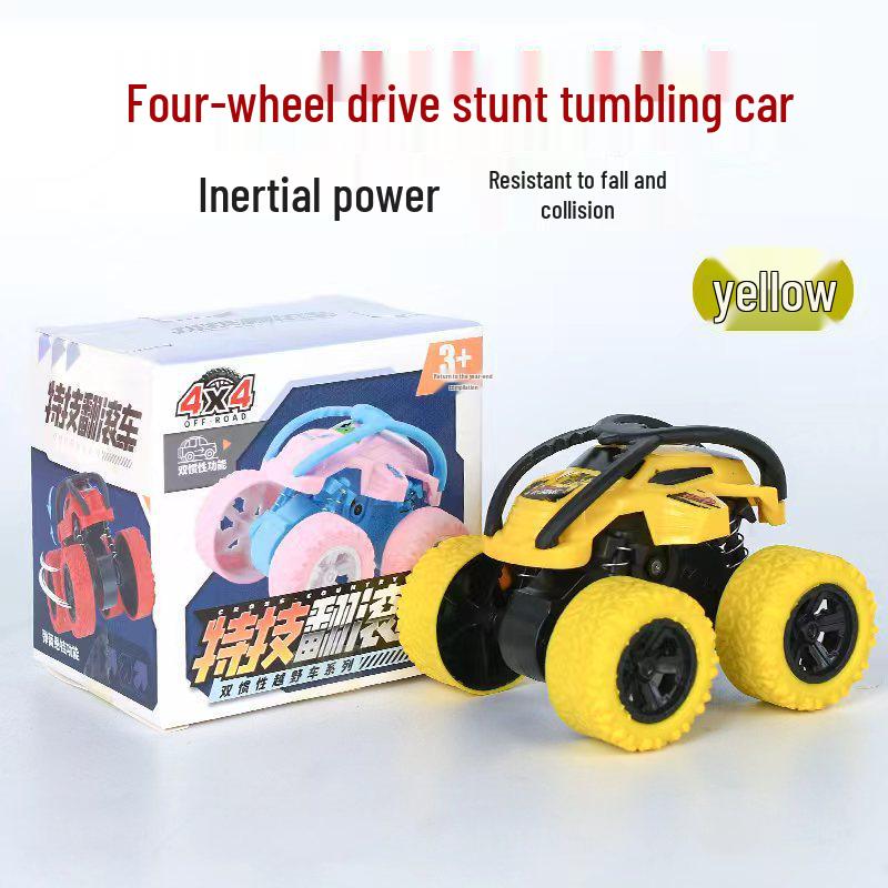 Inertia 4WD Stunt Toy Car for Boys - Off-Road Children's Gift