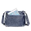 Washed Denim Shoulder Bags Women Small Canvas Messenger Bags Girls Fashi Cloth Satchels Young Girl Book Bags Crossbody Bags