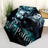 1pc Harry Potter AND DEATHLY HALLOWS I Automatic Folding Umbrella - Compact 8-Rib Design, Durable Plastic & Iron1145L