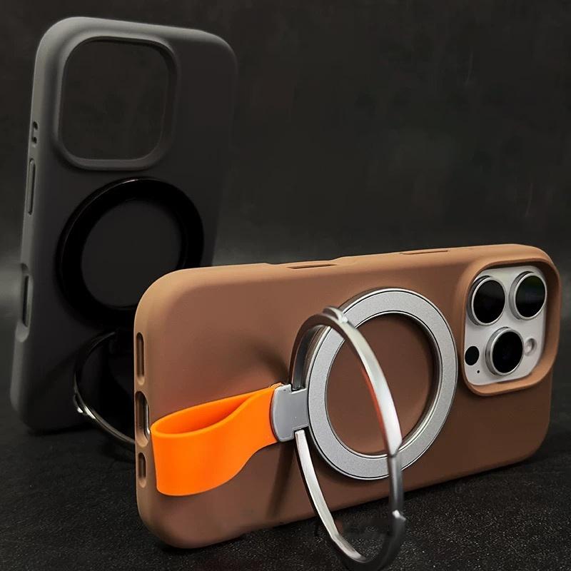 Silicone Matte Magnetic Case For iPhone 16 15 Plus 14 13 12 11 Pro Max For Magsafe Wireless Charging Soft Armor Cover