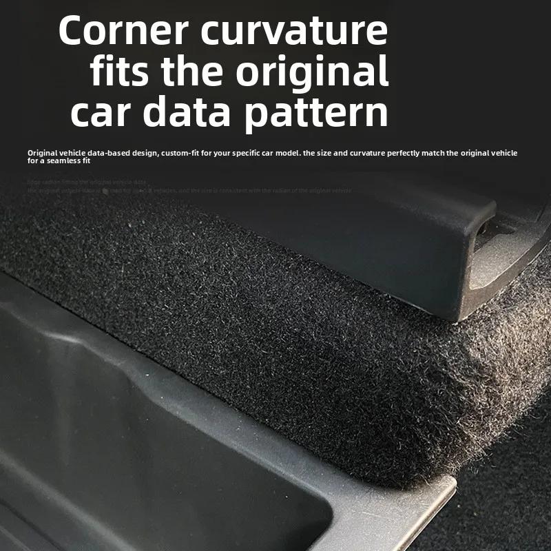 Autoaufkleber 2025 HEISS Für Tesla Model Y Juniper 2021-2025 Unter Sitz-Aufbewahrungsbox Fahrer- und Beifahrer-Stil TPE Aufbewahrung Modifiziert