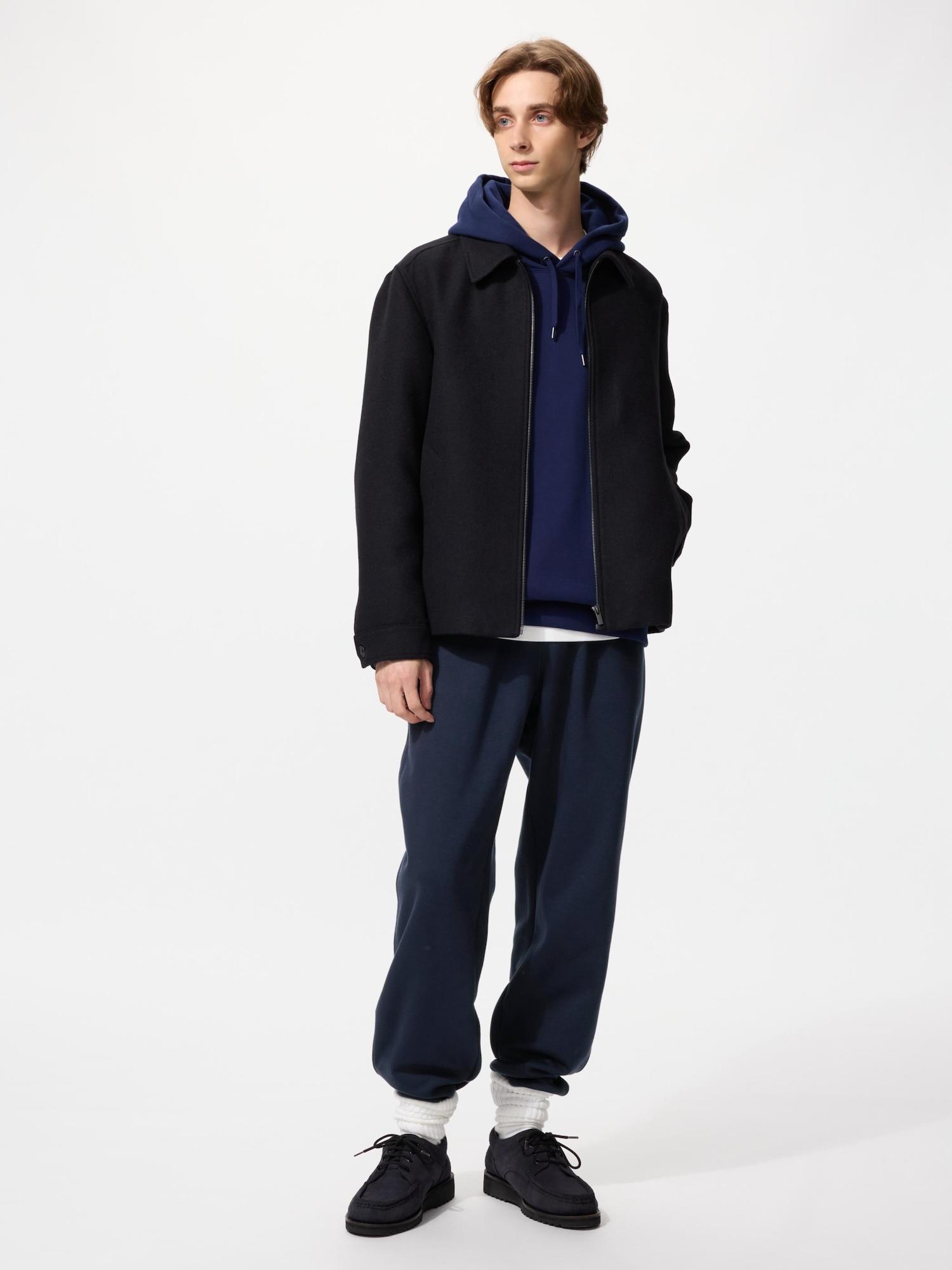 

Uniqlo Heattech Boa Sweat Pants Long Length 69 NAVY/4XL