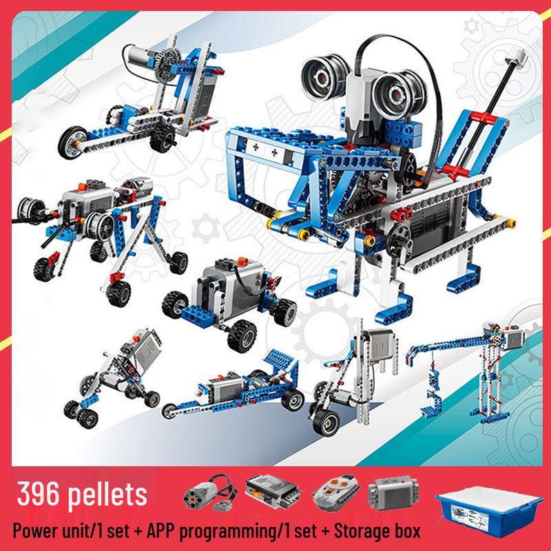 Infinite Creative Building 9686: Programmable Science & Education Blocks for Kids & Teens Ages 6-14