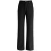Mengshuya Women's High-Waist Four-Way Stretch Flared Trousers