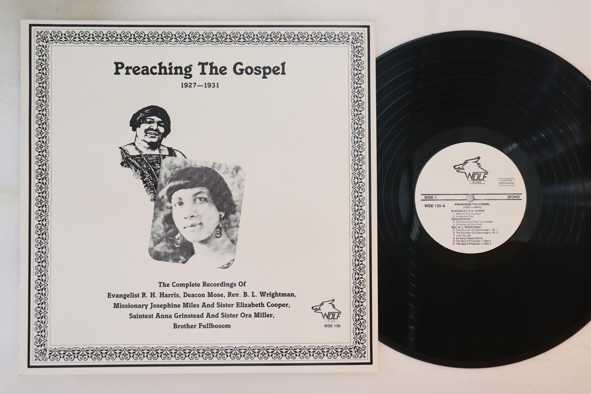 

LP Record VARIOUS - Preaching The Gospel 1927-1931 WSE139 WOLF Austria Folk Used