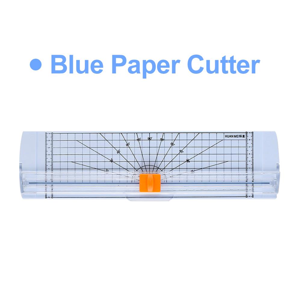 Office Bidirectional A4 A5 Guillotine Paper Cutter with Automatic Security Safe Guard for Photo Coupon Craft Paper Lightweight
