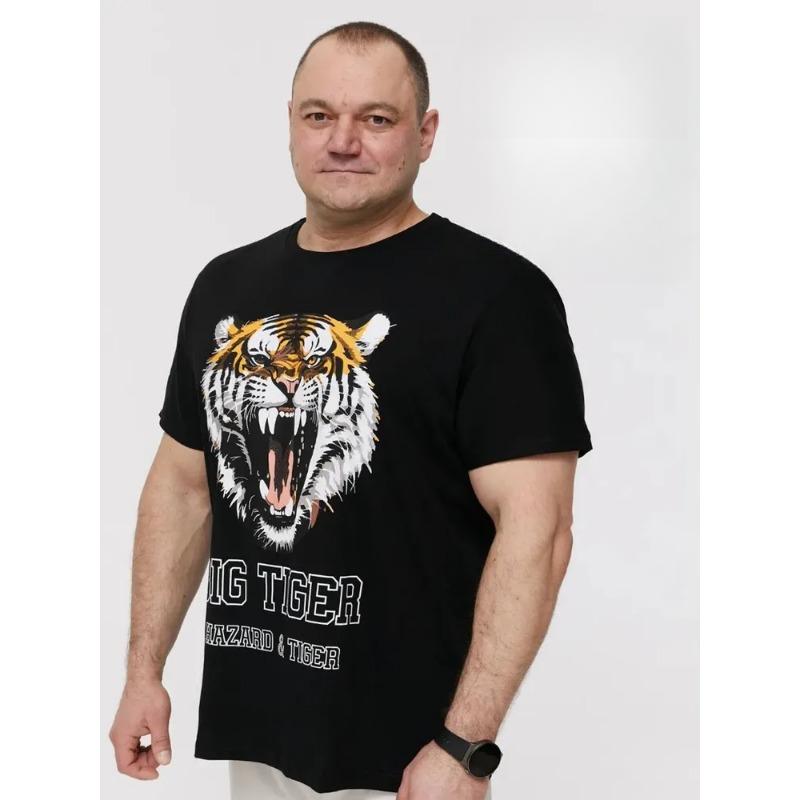 Summer Round Neck 3D Animal Pattern Print Top Fashionable Casual Short Sleeved Men's T-shirts
