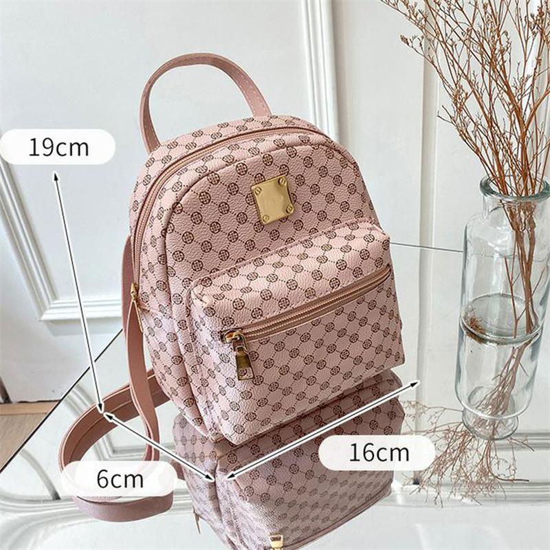 Mini Backpack Crossbody Bag Plaid Women Shoulder Phone Purse  Trendy