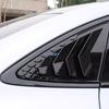 Car Style Rear Triangle Window Blind Trim For BYD Atto 4 Seal EV  + Louver Air Outlet Cover Protector Decoration Accessories