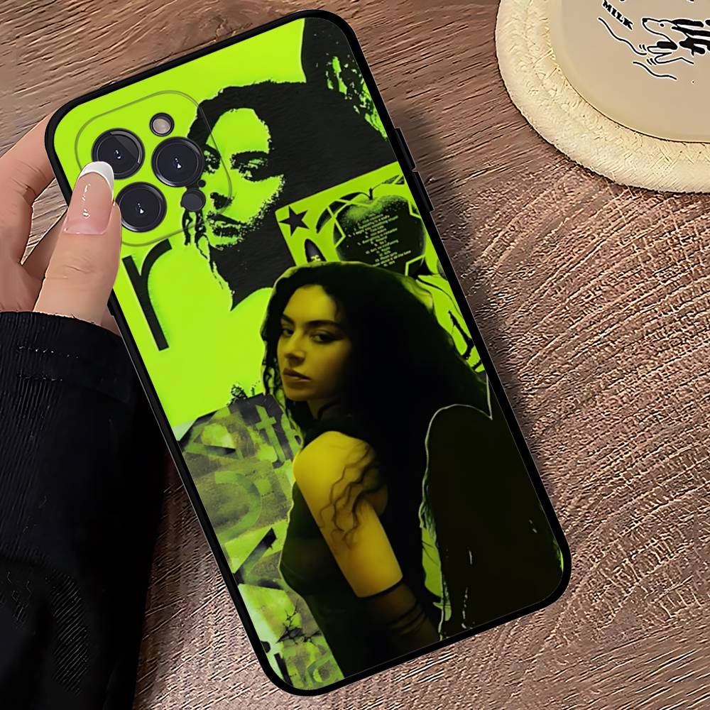 British Pop C-CharliS-XCX Singer For Iphone 17 16 15 14 11 12 13 Pro Max Plus Case Cute Art Phone Cover