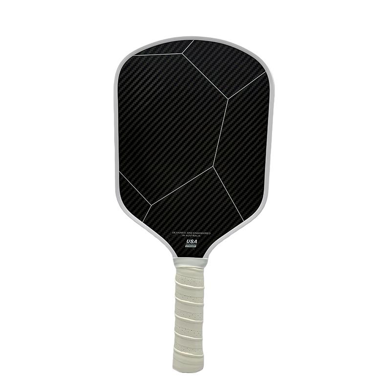 Ruby 16mm Kevlar & Toray T700 Raw Carbon Fiber Pickleball Paddle Hot Pressing Gen5 Foam Core Pro High Spin Racket USAPA Approved Carbon Fiber чёрный