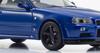 Kyosho Original 1/43 Nissan Skyline R34 GT-R V-Spec II (Bayside Blue) Finished Product KS03936BL