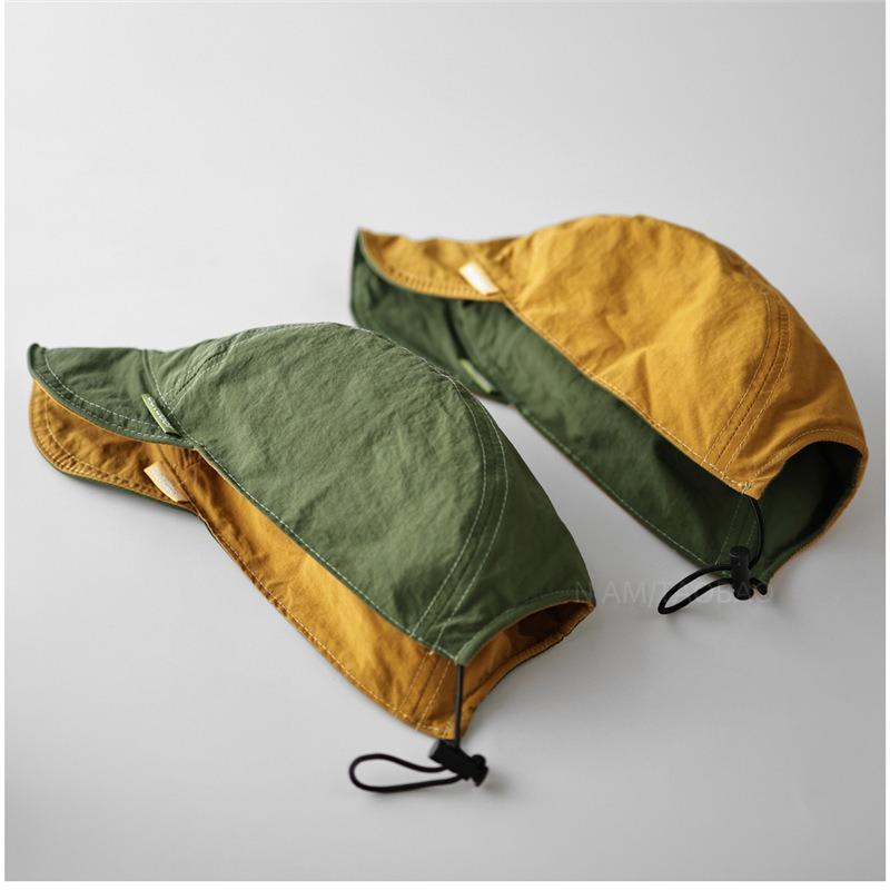 1PC summer new double-sided wear quick-drying foldable cap men's and women's same outdoor cycling running sports sun hat