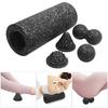 Deep Tissue Massage Rollers High Density Round Foam Rollers Peanut Massage Ball for Pilates & Stretching Fitness Tool