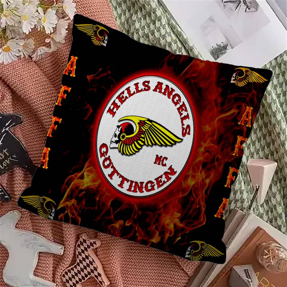 H-Hellfest Band Pillow Gift Home Office Decoration Pillow Bedroom Sofa Car Cushion CoverPillow Case