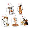 Halloween Ghost Wooden Sign For Spooky Home Decor Crafted From Durable Poplar Wood