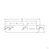 Control Plate for Caster Guitar Musical Parts 3 Colors