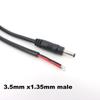3.5x1.35mm DC male female extend connector cable Power supply Plug with extension wire DC female and Male plug adapter