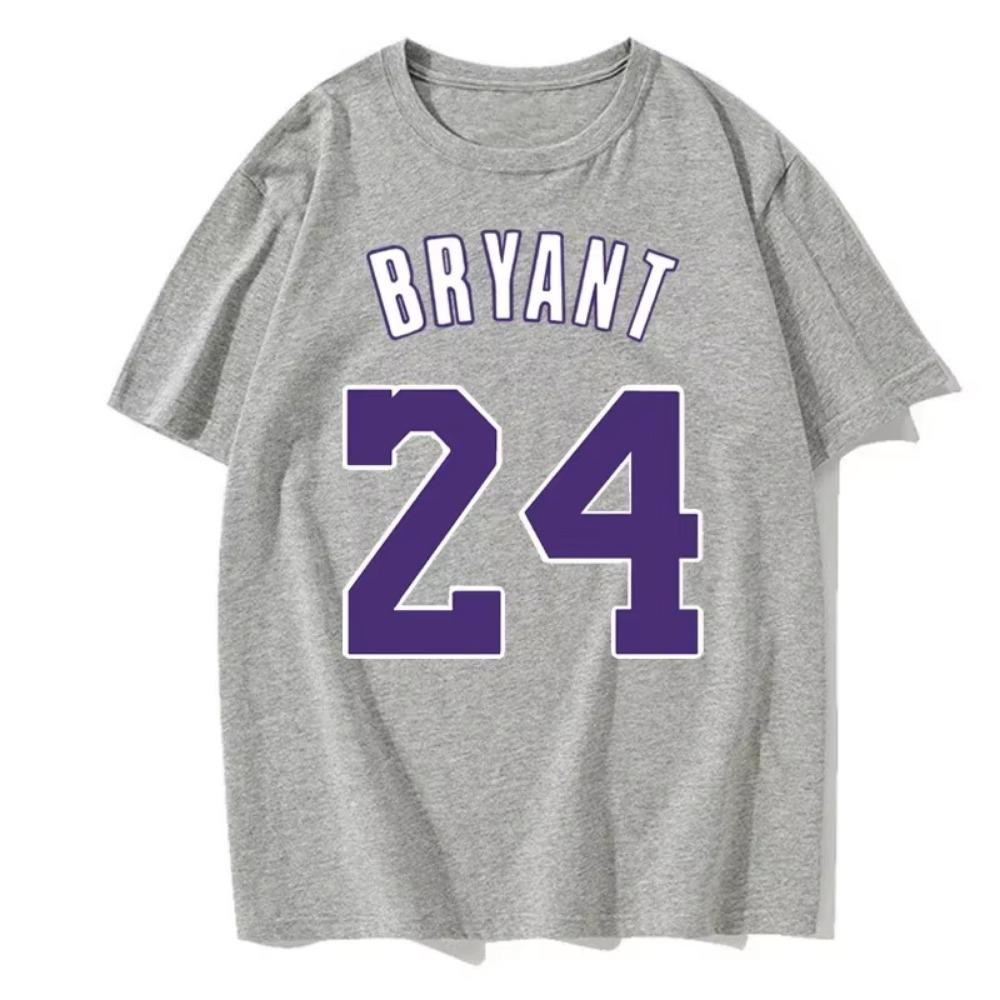 Summer New Men's Casual Digital 24 Printing Fashion Street Style Round Neck T-shirt Men's Top