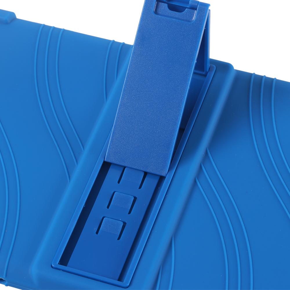 Θήκη σιλικόνης για TCL Tab 10L 8491X με ρυθμιζόμενη βάση και πυκνωμένες γωνίες κατά των κρούσεων.