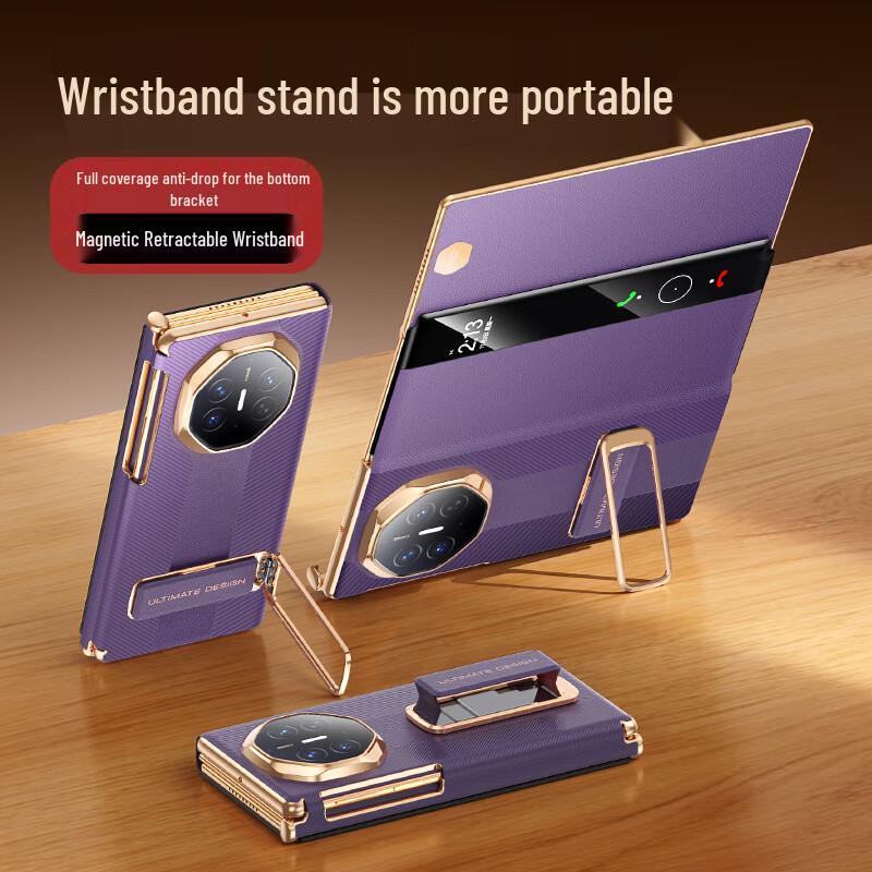 GuanYue Складной кожаный чехол для телефона Huawei Mate XT/XTs