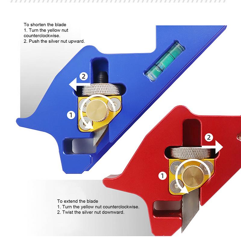 Shoulder Planes Woodworking 45 Degree Handheld Planers With Auxiliary Locator Corner Removal Trimming Tool For Professional