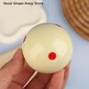 57.2mm Standard Pool Billiard Cue Ball - 6 Red Dots Snooker Practice Training Ball for Billiard Snooker