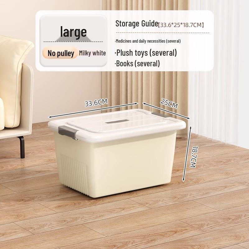 Extra Large Plastic Storage Box for Household Items