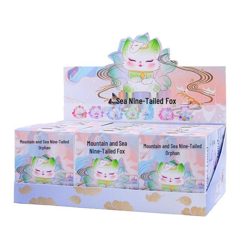 Tu Shan Weisheitsfuchs Fee Figur: Trendiges dekoratives Harzspielzeug für den Schreibtisch und als Geburtstagsgeschenk