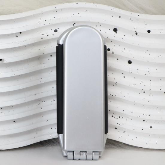 Portable Folding Hair Brush with Mirror Soft Bristles Scalp Massage Portable Anti-static Air Cushion Comb Men Women Hair Styling Detangling Tools