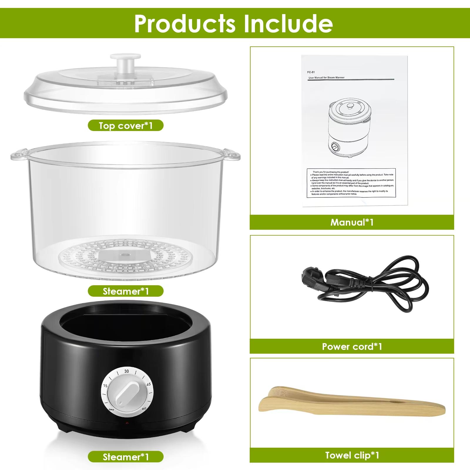 

Быстрый нагрев СПА-полотенцесушителя, нагревателя для полотенец, отпаривателя для полотенец, дневного многоразового использования для маникюрного салона, парикмахерской и горячего бритья чёрный