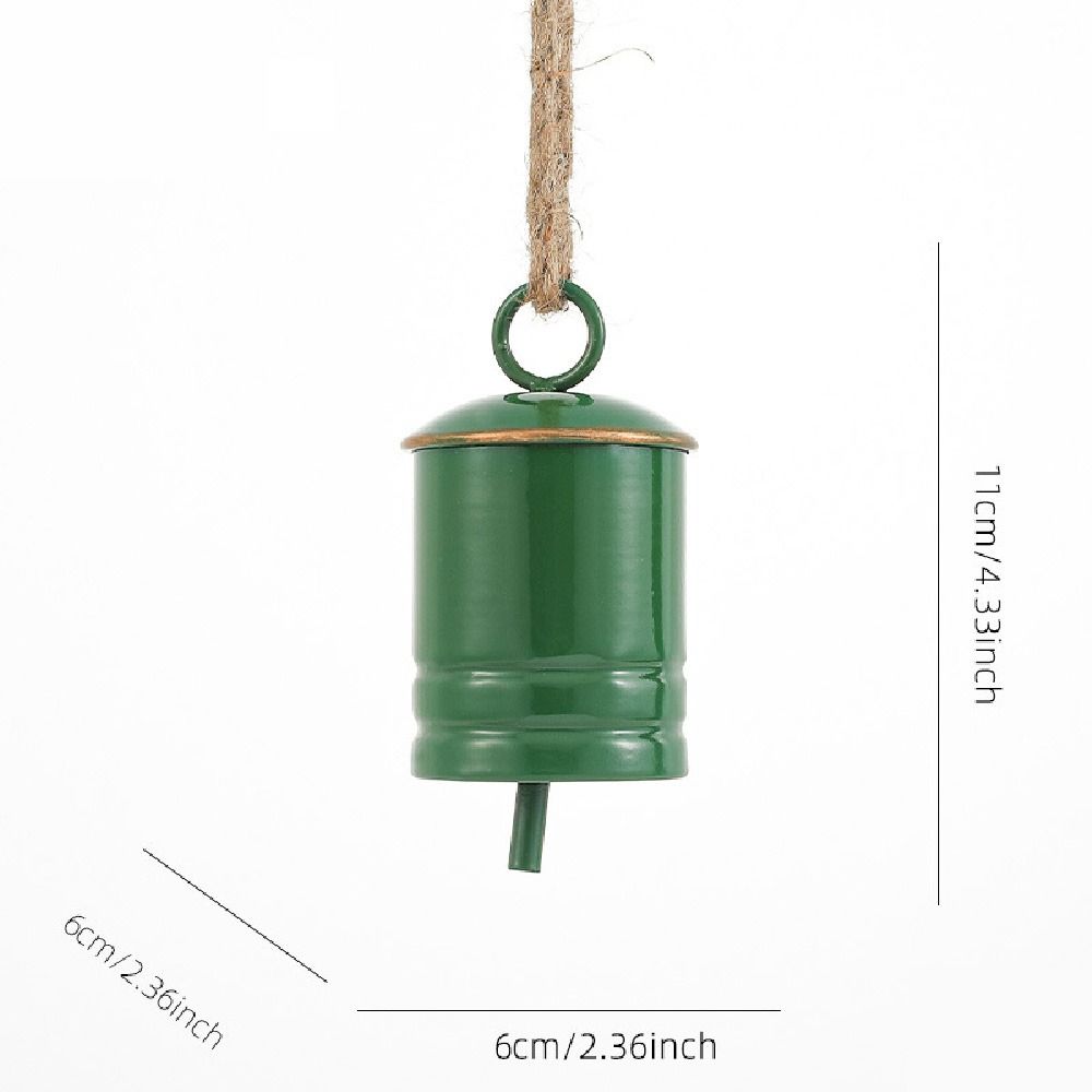 Exquisite Christmas Bell Pendant Creative Metal Hanging Bells Christams Cow Bells Home Door Decor