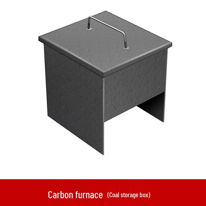 12-Piece Charcoal Grill Accessory Set with Stand & Frying Pan