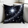 SStarry Sky Art Pillow Case Square DoubleSided Sofa Cushion Cover Bedroom Bedside Pillow Gift