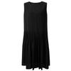 Sancai 2025 Summer V-Neck Sleeveless Little Black Dress