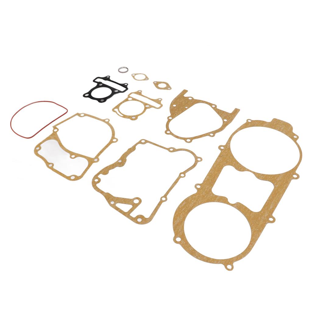 10 Pieces Motorcycle Engine Gasket Set for GY6 150 GY6 125 Cylinder 157QMJ 1P57QMJ Scooter Moped