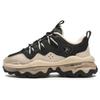QD 96 DX Fabric Comfortable Daily Shock Absorption Wear-Resistant Low-Top Dad Shoes Women Sneaker Black Gray T12W341113FBM