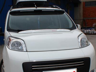 Visor On the Hood (for Painting) for Citroen Nemo