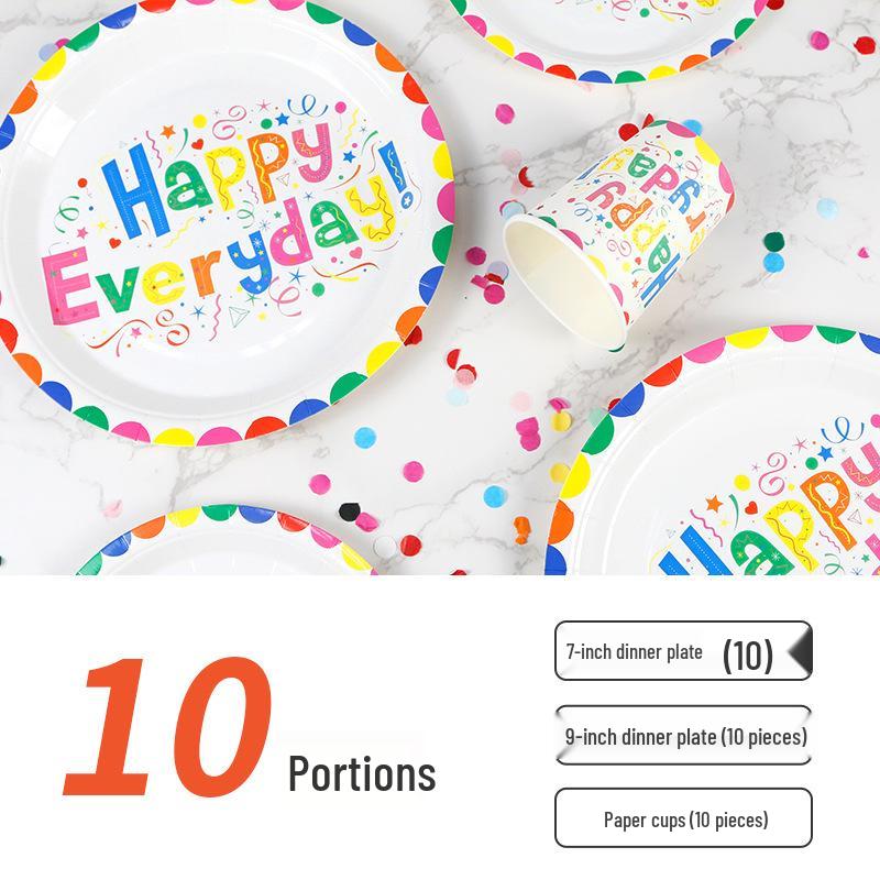 Rectangular Disposable Tablecloth for Birthday Parties & Outdoor Events