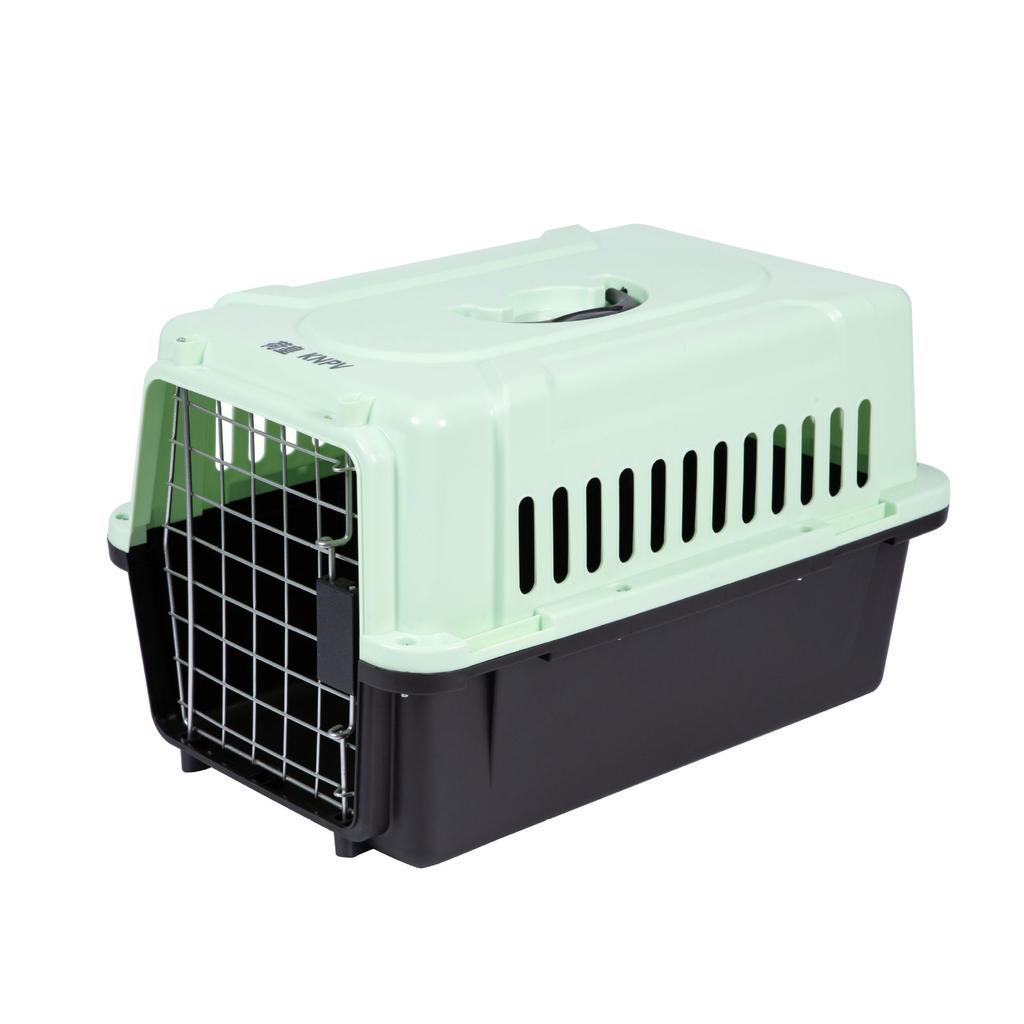 Portable Pet Airline Carrier for Cats Dogs Travel Crate Kennel with Ventilation Hot Sale Wholesale Pet Supplies
