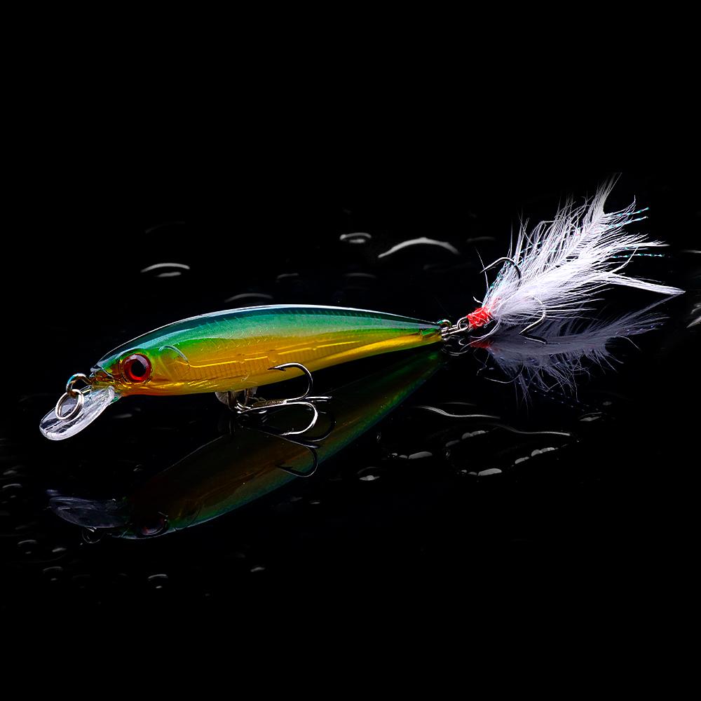 Trout Minnow Bait For Pike Fishing 7g 90mm Floating Crankbaits Fishing Lure Hard Artificial Bait Fish Tackle Wobbler