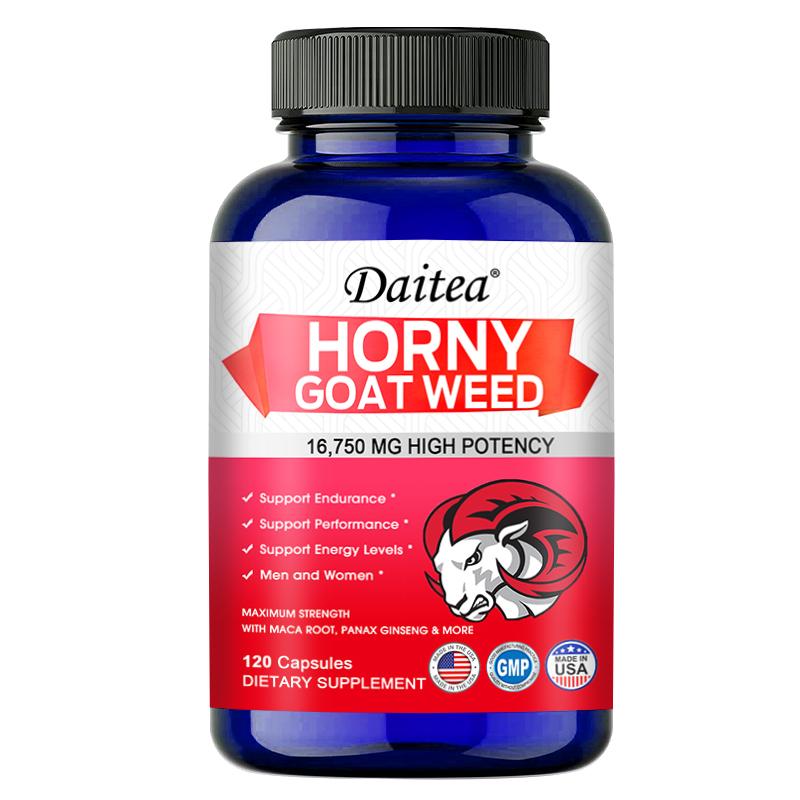 Dietary Supplement, With Maca Root, Saw Palmetto, Black Pepper, 120 Capsules Per Bottle 120 Capsules