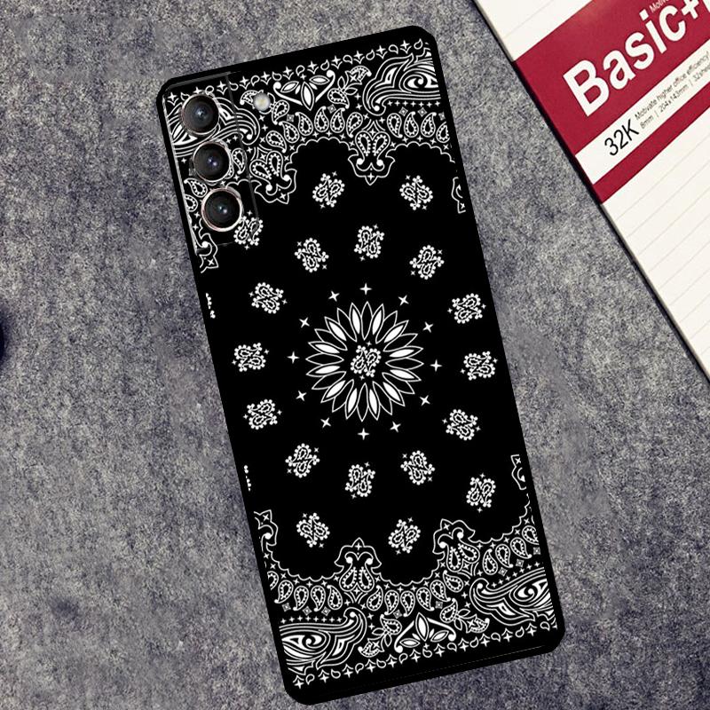 Royal Bandana Paisley Case For Samsung Galaxy S26 S25 Ultra S20 S21 S22 S23 S24 Ultra S10 Plus S25 FE Cover Coque
