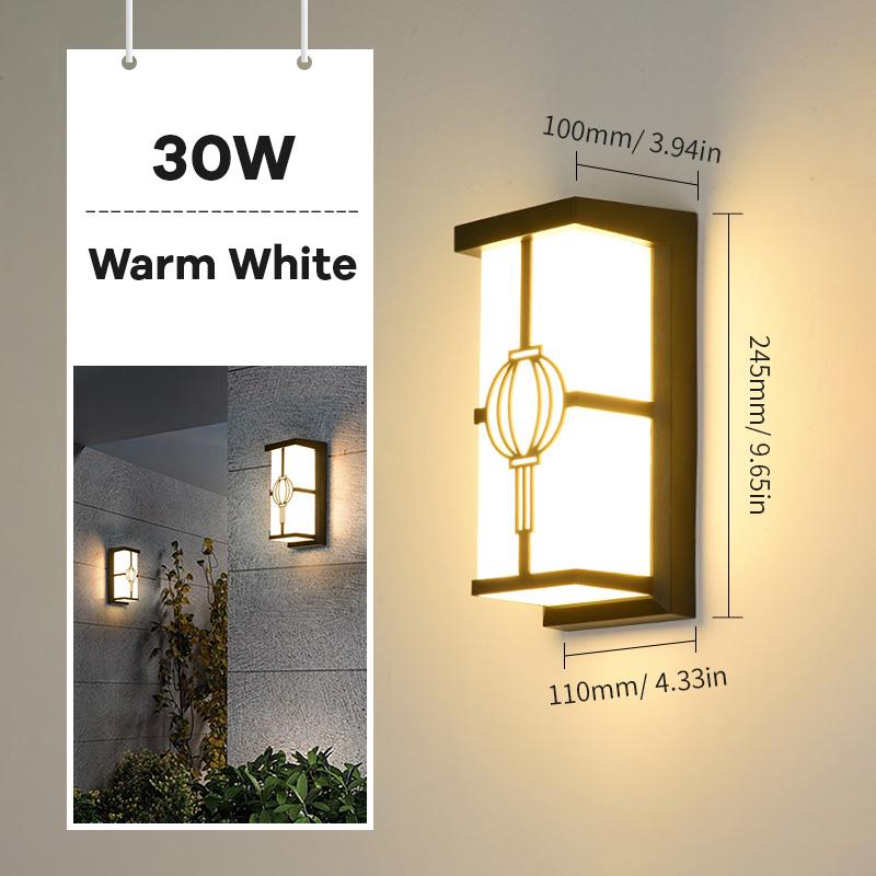 Wall Lamp Motion Sensor Lights Outdoor Waterproof AC85-265V Wall Lamp Outside For Garden Lights Street Lamp Stairs Porch Balcony