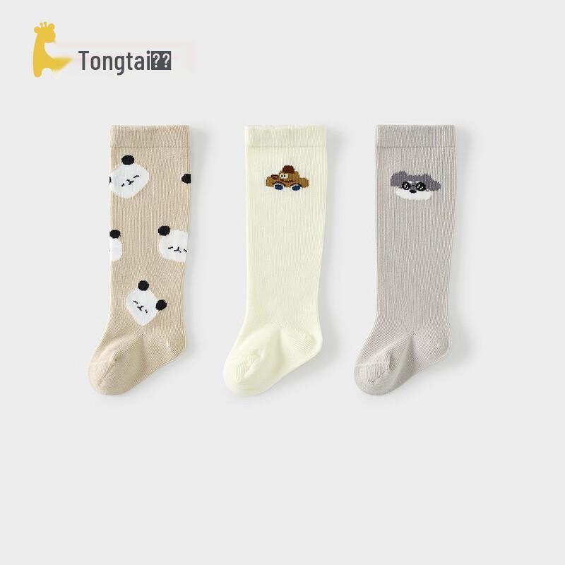 Tongtai Baby & Toddler High-Tube Cotton Socks 1-3 Years