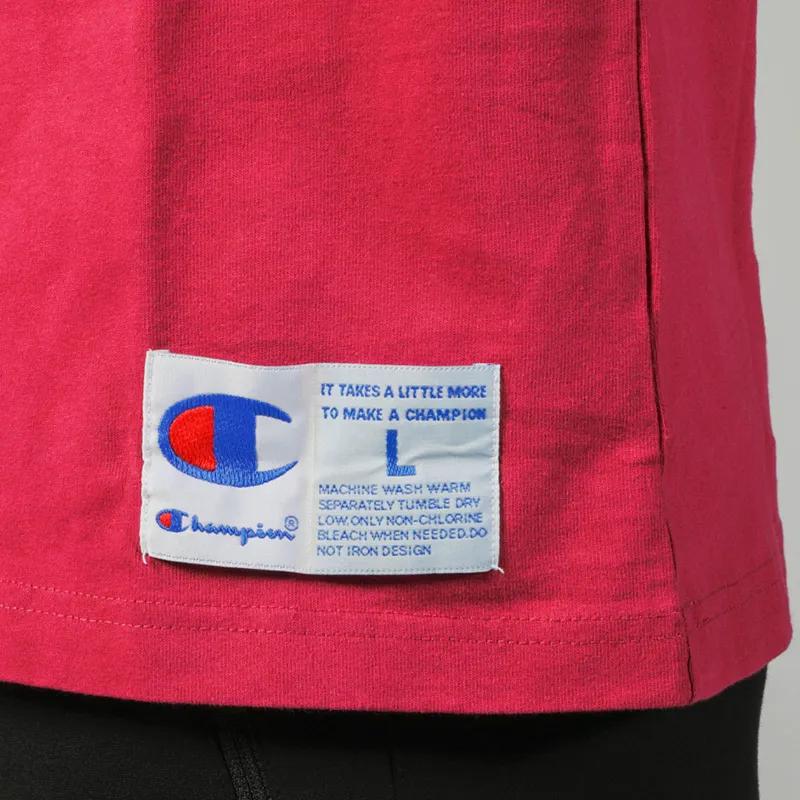 Champion T Shirt Japan Version Unisex Rose Red (Unisex) T-Shirts C3 F362 929
