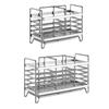 No-Drill Chopstick Holder Rack Stainless Steel Cutlery Rack  Kitchen Cutlery Organizer