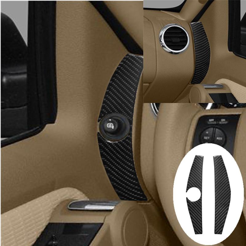 Car Interior Decoration Carbon Fiber Sticker For Ford Explorer Sporttrac Mercury Mountaineer 2008 2009