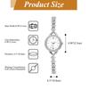 Cute and Sparkling Bracelet Diamond Analog Stylish Quartz Fashion Watch for Women Perfect Gift for Day Women's Watch Display, Waterproof, Watch, -